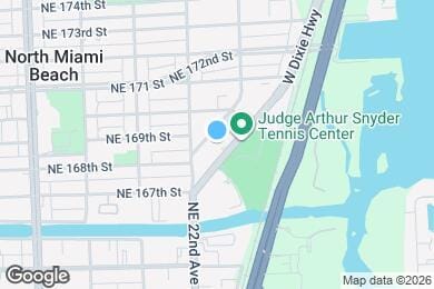 Map image of the property - 16950 W Dixie Hwy