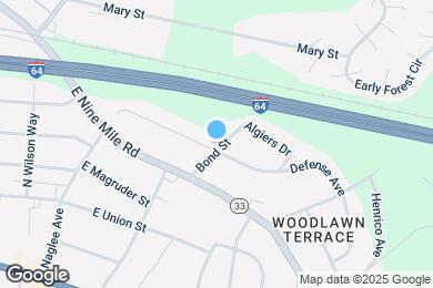 Map image of the property - 118 Defense Ave
