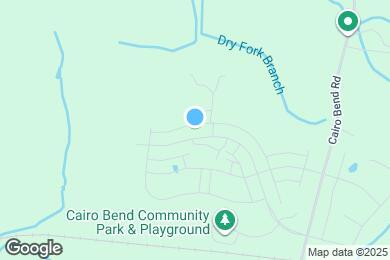 Map image of the property - 967 Nance Ln