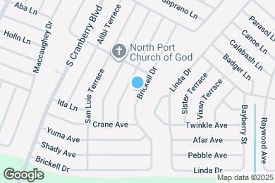 Map image of the property - 5197 Brickell Dr