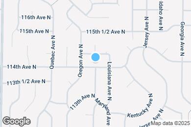 Map image of the property - 7232 114th Ave N