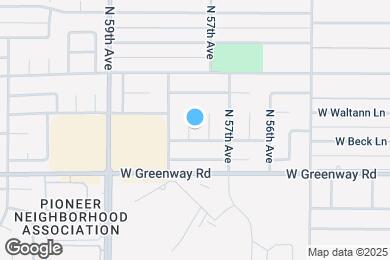Map image of the property - 15611 N 57th Ln