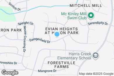 Map image of the property - 3345 Daingerfield Dr