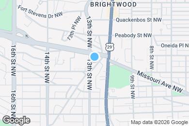 Map image of the property - 5824 Colorado Ave NW