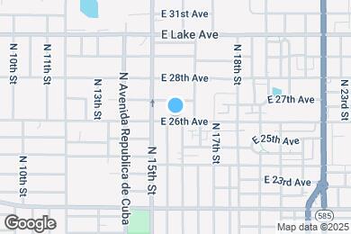 Map image of the property - 1514 E 26th Ave
