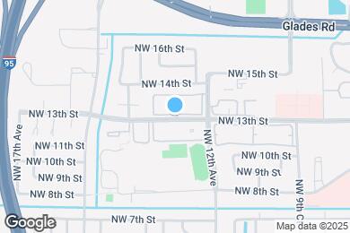 Map image of the property - 1251 NW 13th St