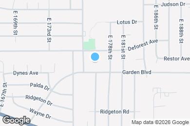 Map image of the property - 4244 E 177th Pl