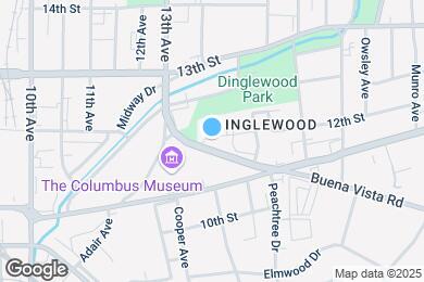 Map image of the property - 1414 Dinglewood Dr