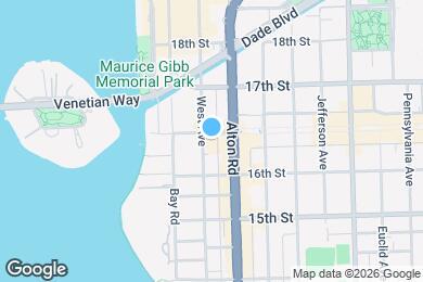 Map image of the property - 1250 Lincoln Rd