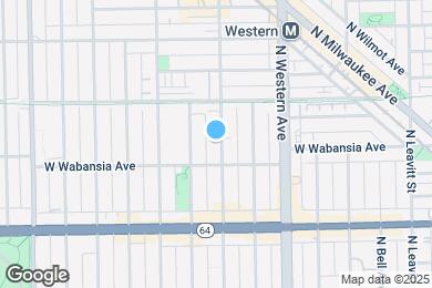 Map image of the property - 1718 N Campbell Ave