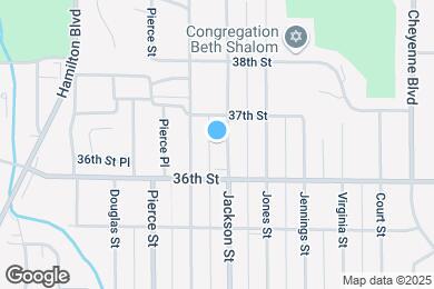 Map image of the property - 3627 Jackson St