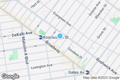 Map image of the property - Brand New Large 3 Bed 2 Bath in Bushwick Townhouse!
