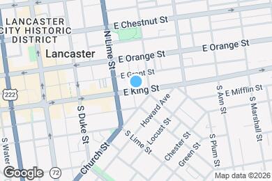 Map image of the property - 225 E King St