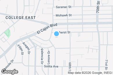 Map image of the property - 6735 Amherst St