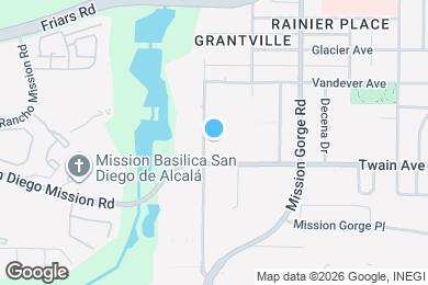 Map image of the property - Bluewater Apartments