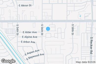 Map image of the property - 5637 E Alder Ave