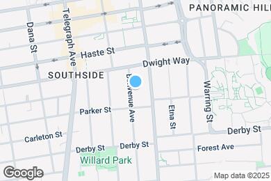 Map image of the property - 2531 Benvenue Ave