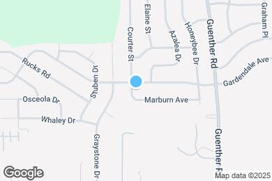 Map image of the property - 5021 Marburn Ave