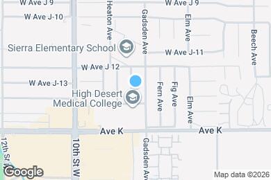 Map image of the property - 43720 Hardwood Ave