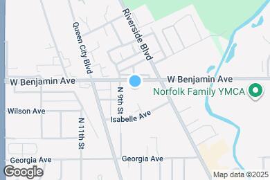 Map image of the property - 815 W Benjamin Ave