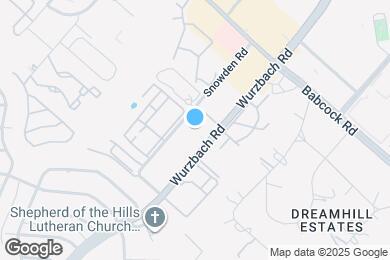 Map image of the property - 7139 Wurzbach Rd