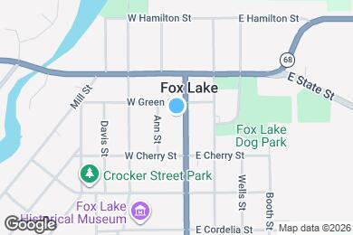 Map image of the property - 205 Spring St