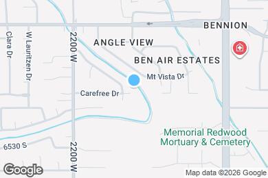 Map image of the property - 2022 W Carefree Cir