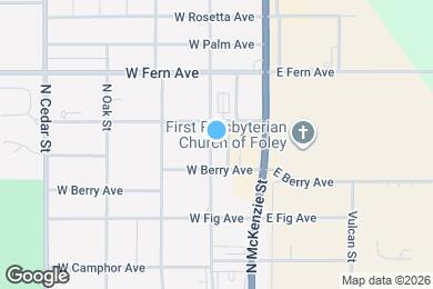 Map image of the property - 1128 N Alston St