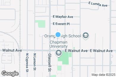 Map image of the property - 587 N Orange