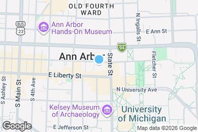 Map image of the property - The Legacy at Ann Arbor