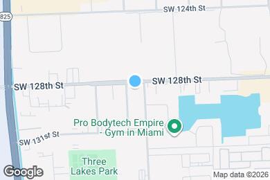 Map image of the property - 13200 SW 128th St