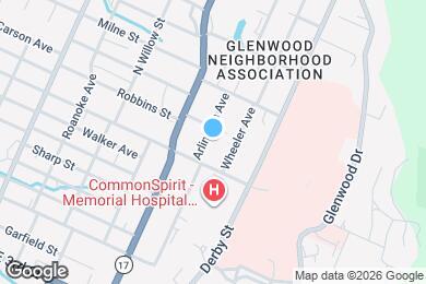 Map image of the property - 850 Arlington Ave