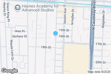 Map image of the property - 3320 N Arnoult Rd