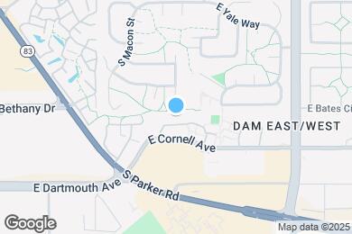 Map image of the property - 11595 E Cornell Cir