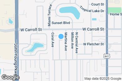 Map image of the property - 2623 N Beaumont Ave