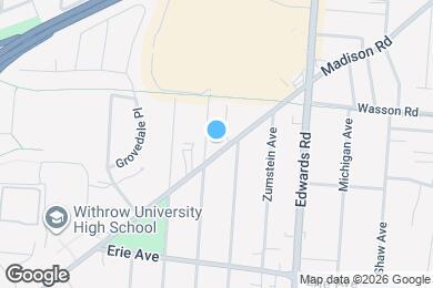 Map image of the property - 2626 Madison Rd