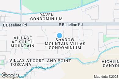 Map image of the property - 3511 E Baseline Rd
