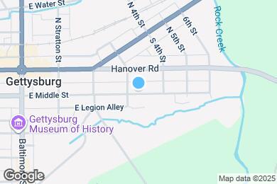 Map image of the property - 318 E Middle St