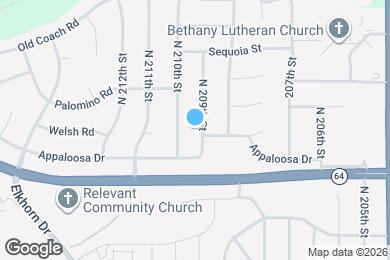 Map image of the property - 3852 N 209th St