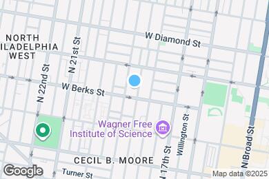 Map image of the property - 1914 N Gratz St