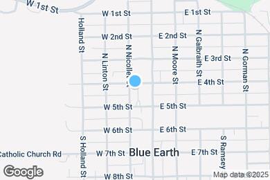 Map image of the property - 224 N Nicollet St
