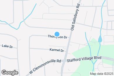 Map image of the property - 1642 Thompson Dr