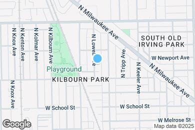 Map image of the property - 3429 N Lowell Ave
