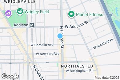 Map image of the property - 3512 N Halsted St