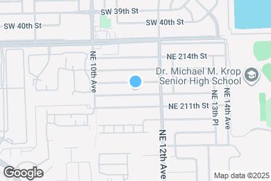 Map image of the property - 1111 NE 211th Terrace