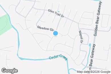 Map image of the property - 7003 Park Knoll Dr