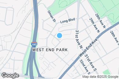 Map image of the property - 3116 West End Cir