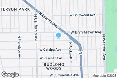 Map image of the property - 2642 W Gregory St