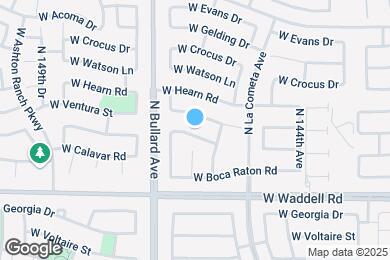 Map image of the property - 14608 W Redfield Rd