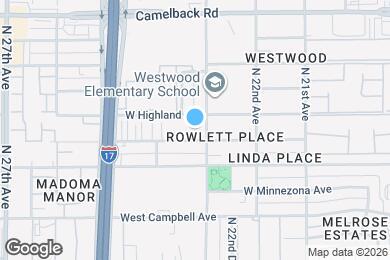 Map image of the property - Canyon Townhomes